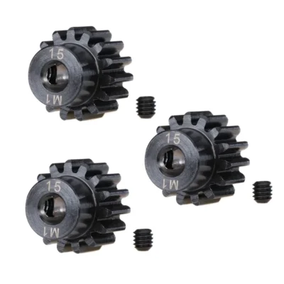 Traxxas Mod1 Machined Pinion (15T/5mm Bore) (3 Pack)
