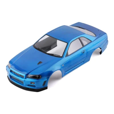Killerbody Nissan Skyline R34 1/10 Touring Car Body Kit (Clear) (KLR-48626)