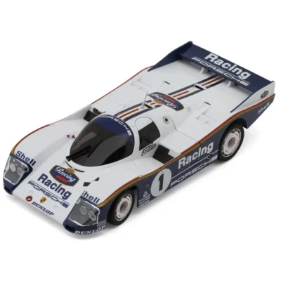 Kyosho MR-04 RWD Mini-Z ReadySet w/ Porsche 962C Coupe Body (White/Blue) w/ KT-531P Radio