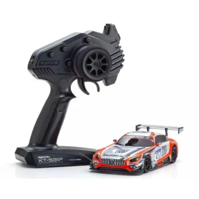 Kyosho MR-04 RWD Mini-Z ReadySet w/ 2018 Mercedes-AMG GT3 No.47 24H Nurburgring w/ KT-531P Radio