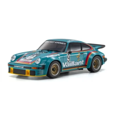 Kyosho MR-04 RWD Mini-Z Readyset w/ Porsche 934 RSR Turbo 1976 Vaillant #9 (Teal)