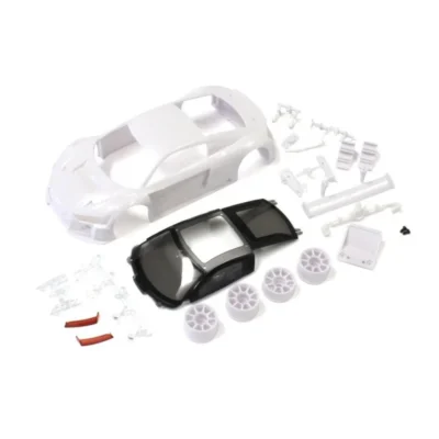 Kyosho Mini-Z 2015 Audi R8 LMS Body Set w/ Wheels (White)