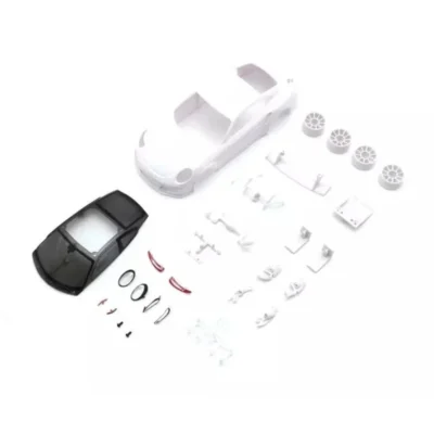 Kyosho Mini-Z Porsche 911 GT3 RS White Body Set w/ Rims