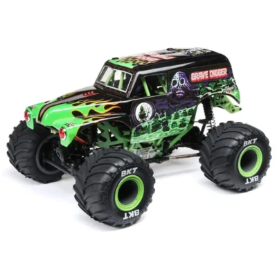 Losi Mini LMT Grave Digger 1/18 Scale 4WD RTR Monster Truck