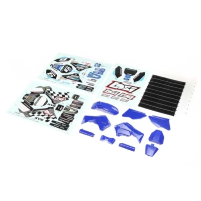 Losi Promoto MX/SM Plastics w/ Wraps (Blue)