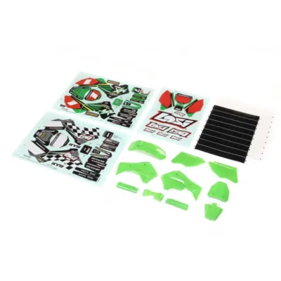 Losi Promoto MX/SM Plastics w/ Wraps (Green)