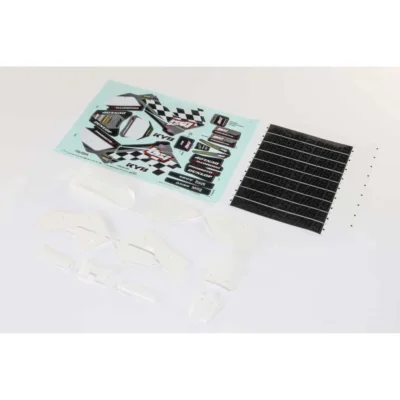 Losi Promoto MX/SM Plastics w/ Wraps (White)