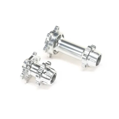 Losi Promoto MX/SM Machined Aluminum Hub Set (Silver)