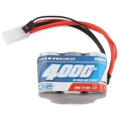 LRP XTEC 5-Cell 6.0V "Long Life" 1/5 NiMH Hump Receiver Pack (4000mAh)