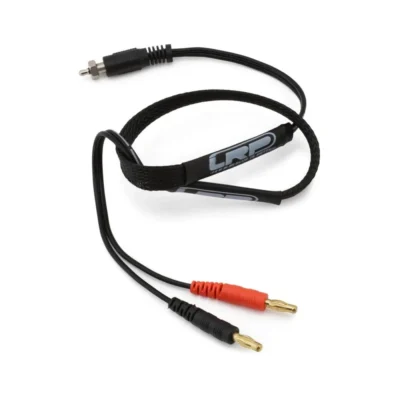Lrp Universal Charging Lead (500mm) (4mm To Glow Plug Igniter)