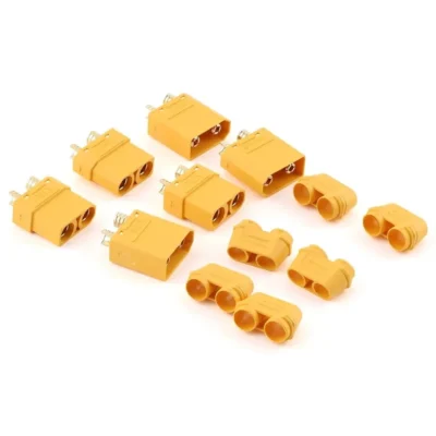 Maclan XT90 Connector (3 Female/3 Male) (Yellow) (MCL4115)
