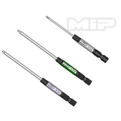 MIP Speed Tip Hex Driver Wrench Set, SAE Standard (3), 1/16", 5/64", & 3/32" (#9511)