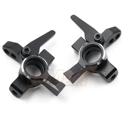 Yeah Racing Aluminum Steering Knuckle Set For MST RMX 2.0 FMX 2.0 Black (MRMX-001)