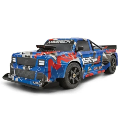 Maverick by HPI QuantumR Flux 4S 1/8 4WD RTR Race Truck (Blue/Red)