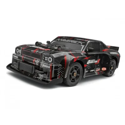 Maverick by HPI QuantumR Flux 4S 1/8 4WD Muscle Car (Black/Red)