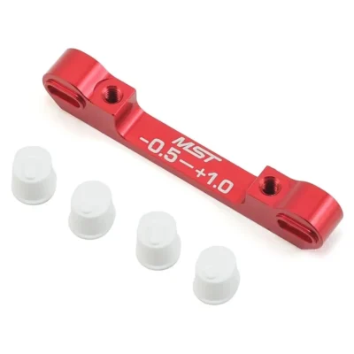 MST Adjustable Aluminum Suspension Mount (Red) (-0.5-+1.0) (MXS-820057R)