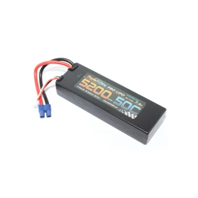 Power Hobby 2S 7.4V 5200mAh 50C LiPo Battery Pack w/ EC3 Connector