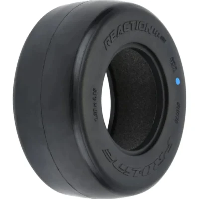 Pro-Line 1/10 Reaction HP Ultra Blue Rear 2.2/3.0 Drag Tires (2pcs)