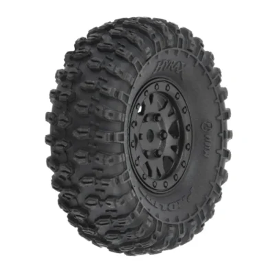 Pro-Line Hyrax 1.0" Pre-Mounted Mini Crawler Tires w/ Impulse Wheels (Black) (4pcs)
