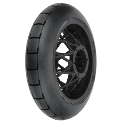 Pro-Line Promoto Mounted Supermoto Rear Tire w/ Black Wheel (S3)