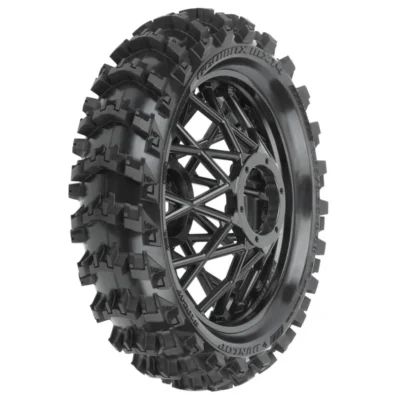 Pro-Line Promoto Dunlop Geomax MX14 Mounted Motocross Rear Tire w/ Bullyspoke Wheel