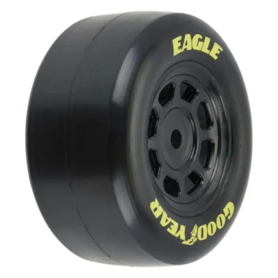 Pro-Line Goodyear Eagle Losi Nascar Truck/Retro Mounted Tires w/ Black Wheels (4pcs)