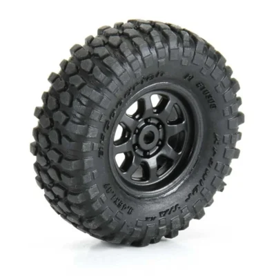 Pro-Line 1/30 BFG Krawler T/A KX Front/Rear Mounted Black Icon Nuevo (4) for Axial SCX30