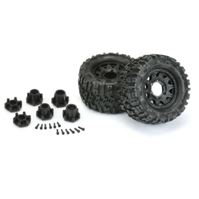 Pro-Line Trencher 2.8" Mounted Tires w/ Raid 6x30 Wheels (Black) (2pcs)