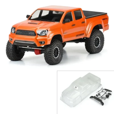 Pro-Line 2015 Toyota Tacoma TRD Pro 1/10 Scale Rock Crawler Body (12.3" WB) (Clear)