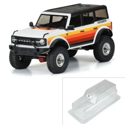 Pro-Line 2021 Bronco 1/10 Scale Rock Crawler Body (12.3" WB) (Clear)