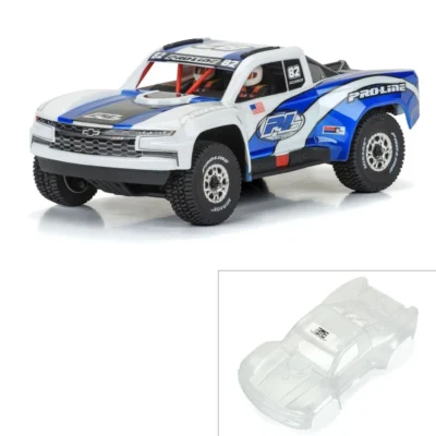 Pro-Line Arrma Mojave Grom Pre-Cut 2019 Chevy Silverado Trophy Truck Body (Clear)
