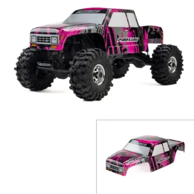 Limited Edition Pre-Cut/Pre-Painted Coyote Pink Fury Body for Axial SCX30