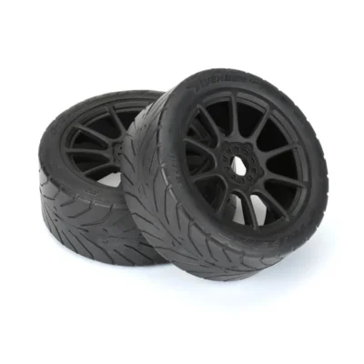 Pro-Line Avenger HP Pre-Mounted 1/8 Buggy Tires w/ Mach 10 Wheels (Black) (S3-Soft-Belted)