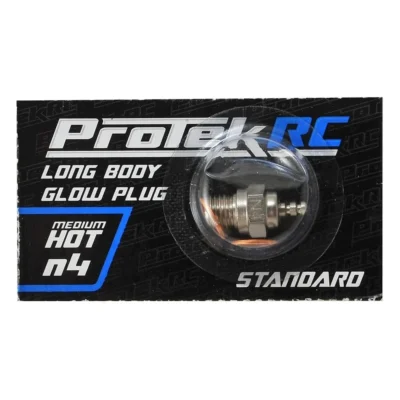 ProTek RC N4 Medium Hot Standard Glow Plug (.12, .15 to .28 Engines) (PTK-2554)