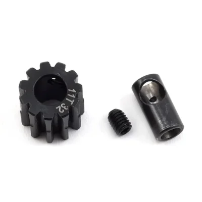 ProTek RC Steel 11T 32P Pinion Gear w/3.17mm Reducer Sleeve (Mod .8) (5mm Bore) (PTK-8054)