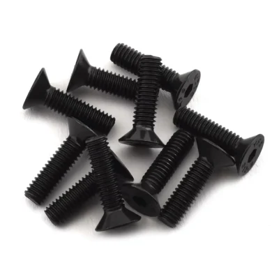 ProTek RC 4x15mm "High Strength" Flat Head Screws (10) (PTK-H-2305)