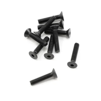 ProTek RC 4x20mm "High Strength" Flat Head Screws (10) (PTK-H-2308)
