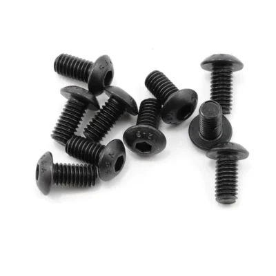 ProTek RC 4x8mm "High Strength" Button Head Screws (10) (PTK-H-3301)