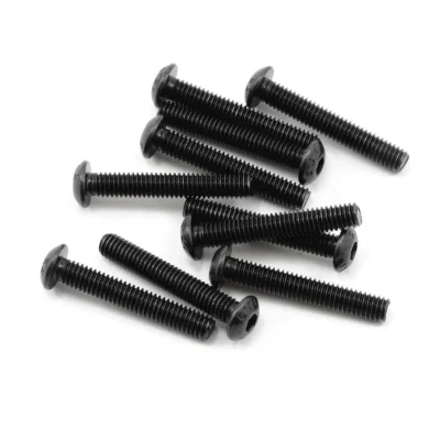 ProTek RC 4x25mm "High Strength" Button Head Screws (10) (PTK-H-3307)