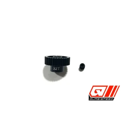 Quasi Speed Aluminum 48p Pinion Gear 5mm Shaft (32T)
