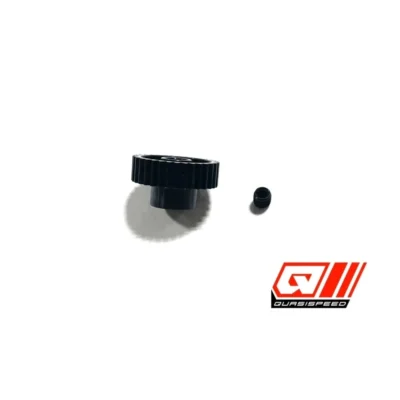 Quasi Speed Aluminum 48p Pinion Gear 5mm Shaft (34T)