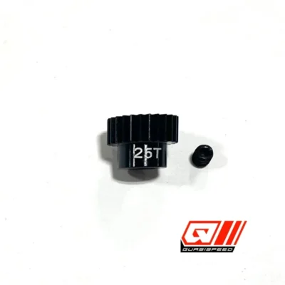 Quasi Speed Aluminum 48p Pinion Gear 5mm Shaft (25T)