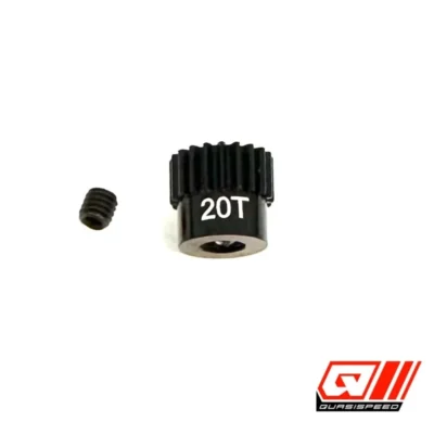 Quasi Speed Aluminum 48p Pinion Gear 5mm Shaft (20T)