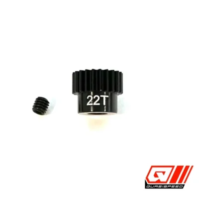 Quasi Speed Aluminum 48p Pinion Gear 5mm Shaft (22T)
