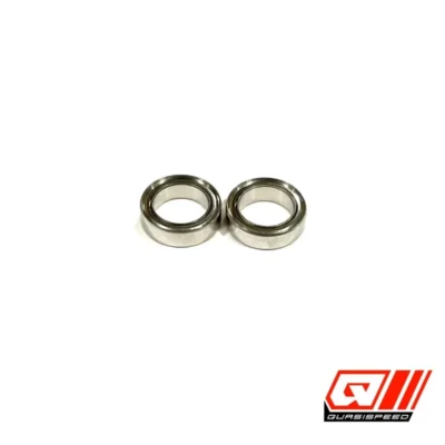 Quasi Speed 10x15x4 Unflanged Ceramic Bearings (2pcs)