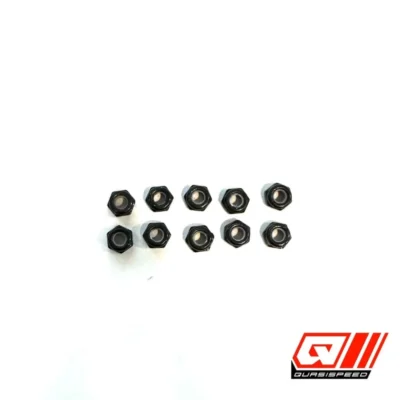 Team GFRP Quasi Speed 3mm Locknuts (10pcs)