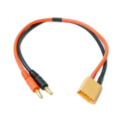 Racer's Edge Charge Adapter (Male XT90 to Male 4mm Bullets)