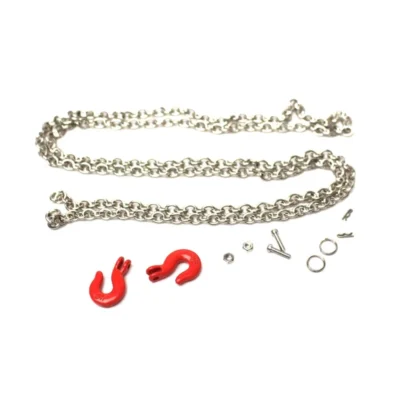 Racer's Edge 1/10 Scaler Tow Hooks & Chain Set