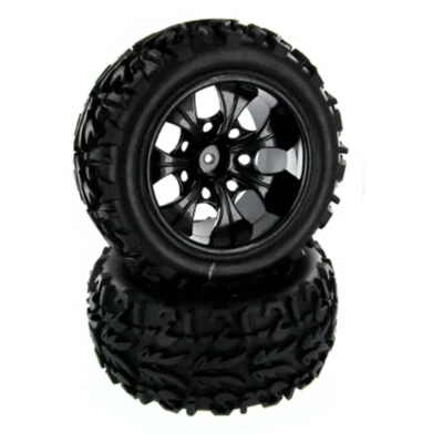 Redcat Volcano EPX/EPX PRO Pre-Mounted 1/10th Truck Tires and Wheels (1pr) (20126)