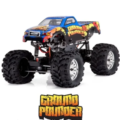 Redcat Racing Ground Pounder Monster Truck 1/10 Scale Brushed Electric RC Truck